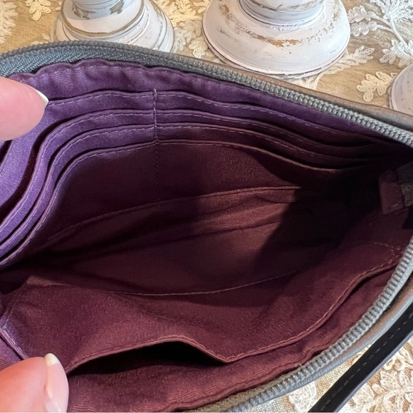 Coach Stunning Teal and Silver Clutch - EUC - Picture 5 of 7